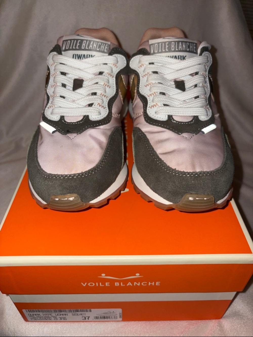 NWT VOILE BLANCHE Qwark Hype Sneaker in Army Green - Picture 8 of 16